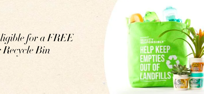 free garnier recycle bin