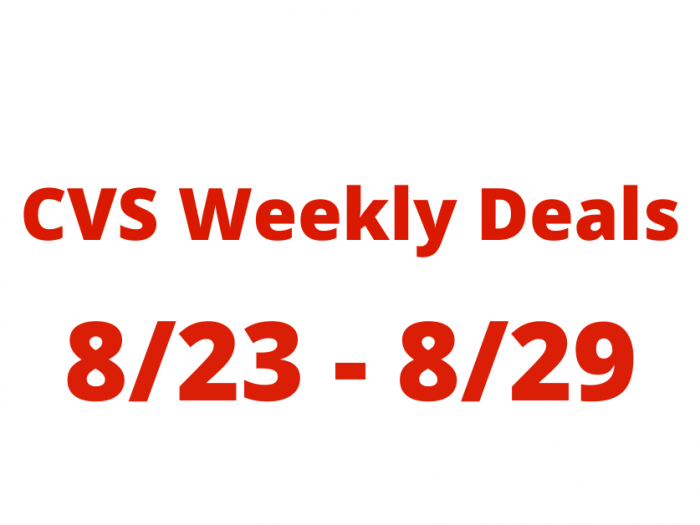 cvs deals august 2020