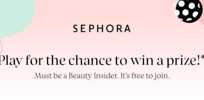 sephora instant win